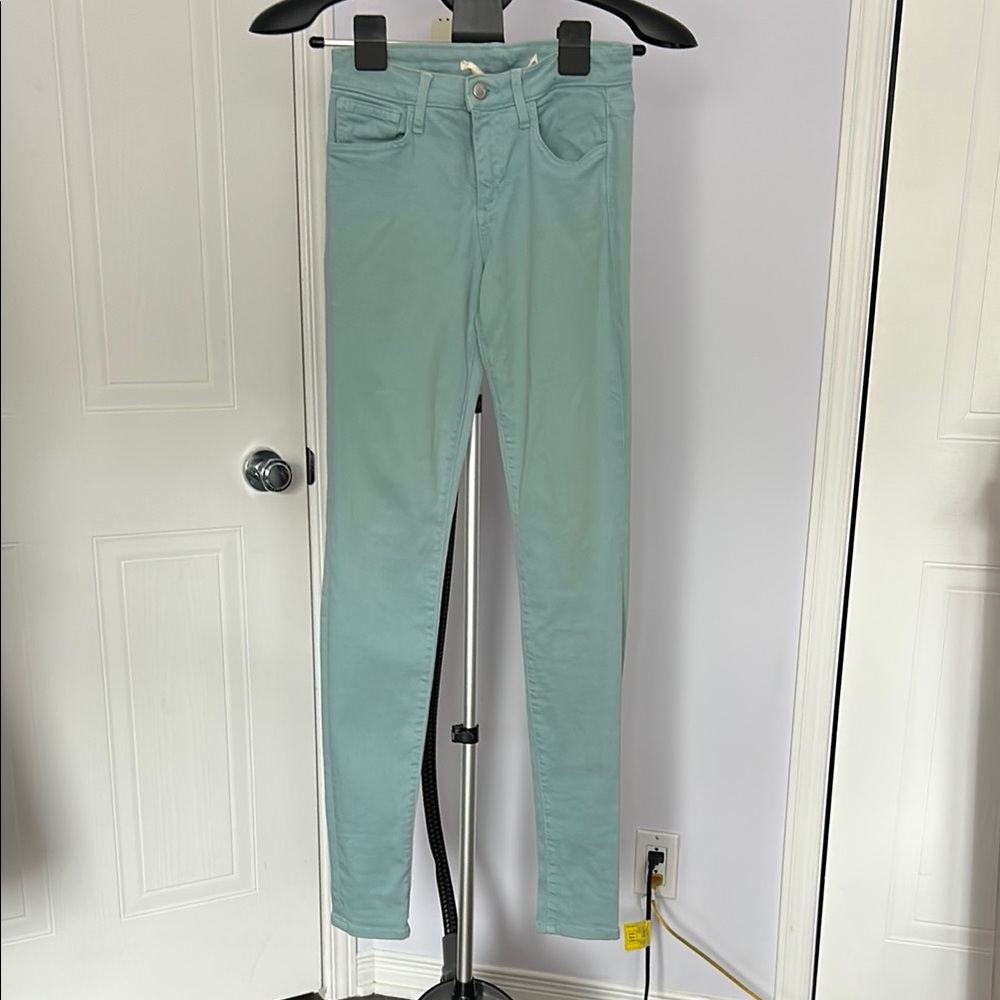 Joe's Jeans Green Skinny Denim